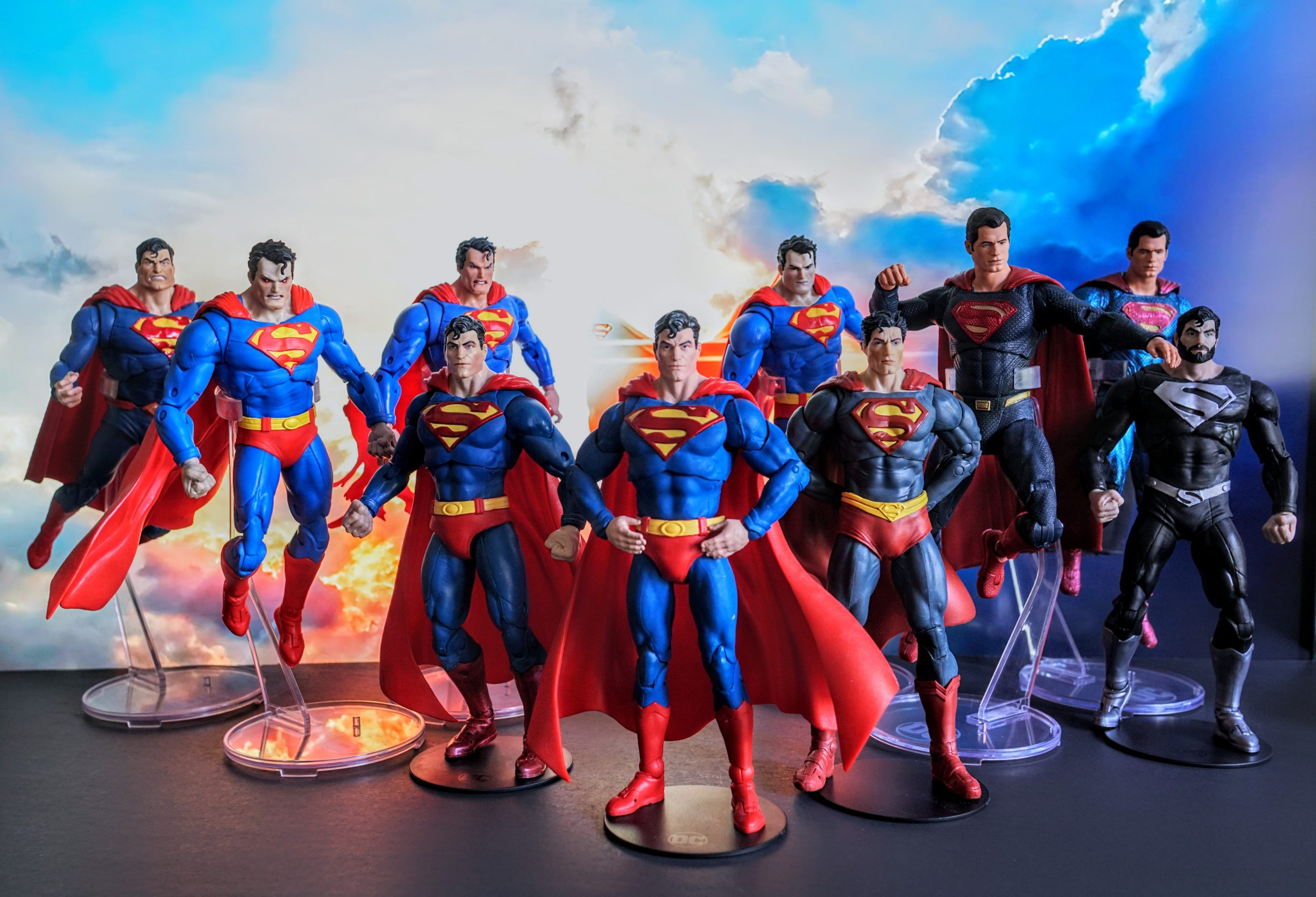 McFarlane Supermans